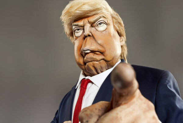Spitting Image's new Donald Trump puppet
