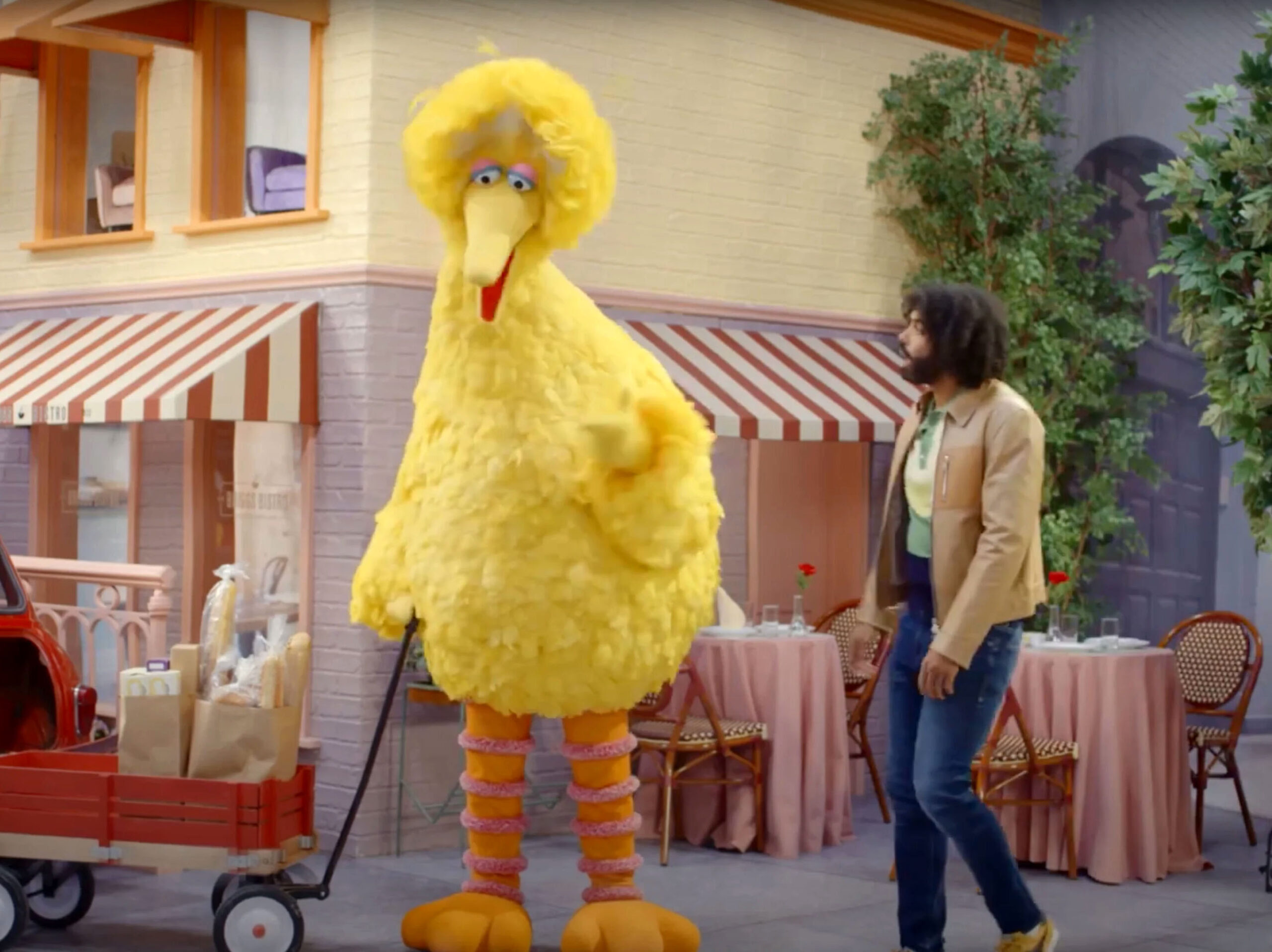 Did Sesame Street sell its soul on Superbowl Sunday?