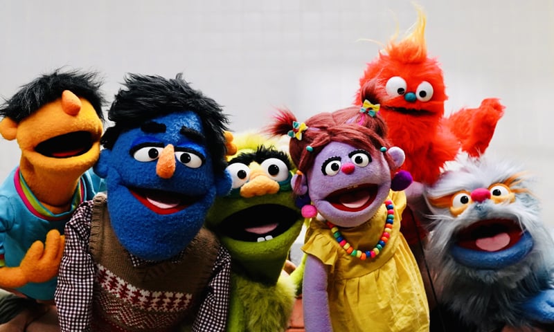 Puppets from Pakkay Dost